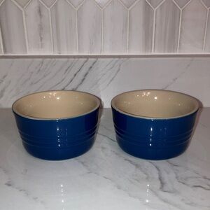 Le Creuset Cobalt Ramekins